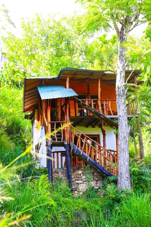 Ella Bamboo Cabana Bagian luar foto
