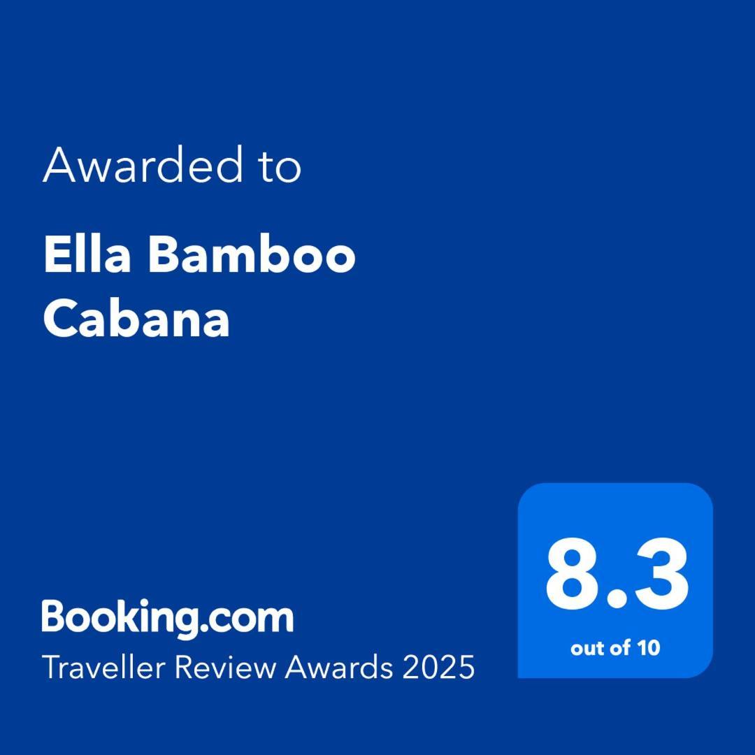 Ella Bamboo Cabana Bagian luar foto